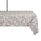 DII® Stone Floral Print Outdoor Tablecloth with Zipper, 60x84